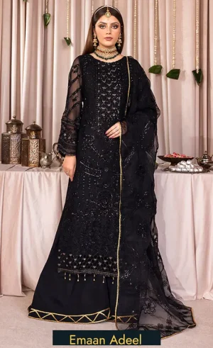 Embroidered Chiffon RM 07 BLACK SWAN.webp