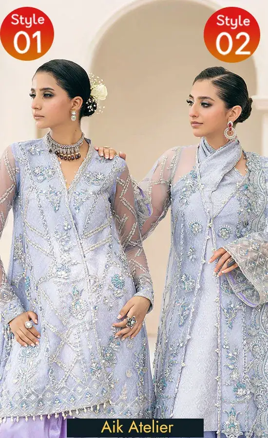 Lilac Punjabi Suit​ For Wedding Guests