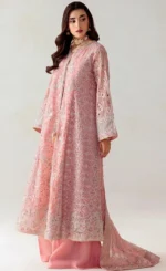 Pink Colour Sharara For Wedding Guestssss (4)