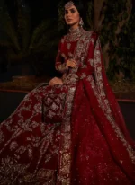Red Bridal Lehenga 1