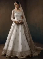 White Bridal Pakistani Dress 1 (4)