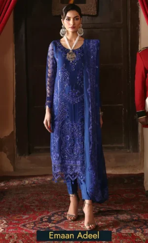 Embroidered Chiffon GH 04 by Ghazal