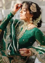 Green Bridal Sharara