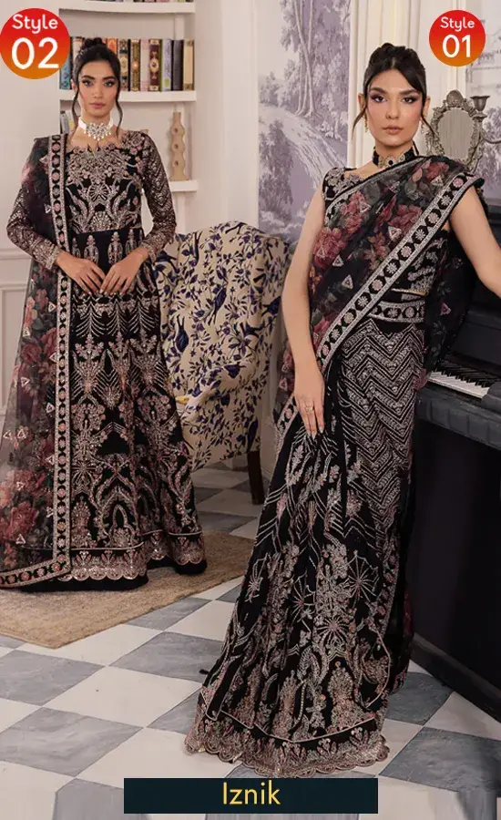 Embroidered Georgette Chiffon - CC 32 Kiah -2 CC 32 Kiah