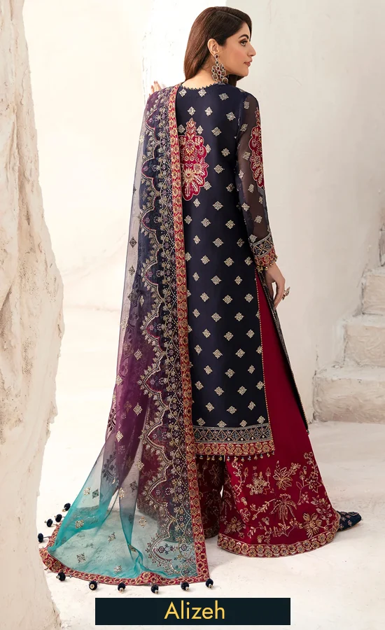 Embroidered Chiffon - AF CH 2167 Nagar