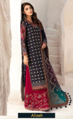 Embroidered Chiffon - AF CH 2167 Nagar