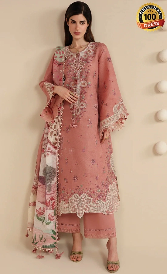 Buy Pink Colour Salwar Kameez Dress For Wedding Guests (1) Buy Pink Colour Salwar Kameez Dress For Wedding Guests (1)