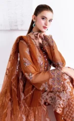 Orange Colour Salwar Kameez For Wedding Guestsss (1)