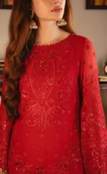 Red Colour Salwar Suit For Wedding Guests