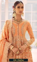 Orange Colour Lehenga Choli For Wedding Guests