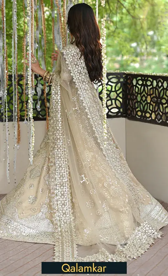 Mirror Work Lehenga for Wedding Guests