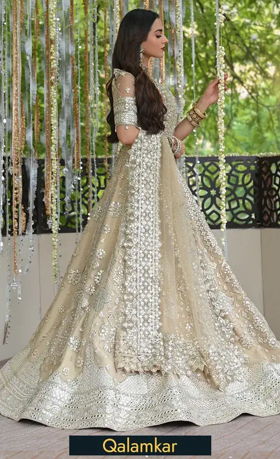 Mirror Work Lehenga for Wedding Guests