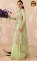 Green Color Punjabi Suit​ For Wedding Guests s (2)