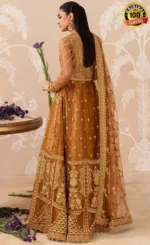 Brown Anarkali Suit For Wedding Guests (2)