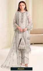 AF Dua 3030 Payal — embroidered chiffon, product view 2