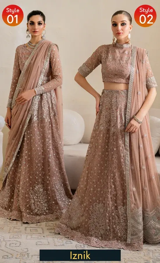Brown Colour Lehenga For Wedding Guests Brown Colour Lehenga For Wedding Guests