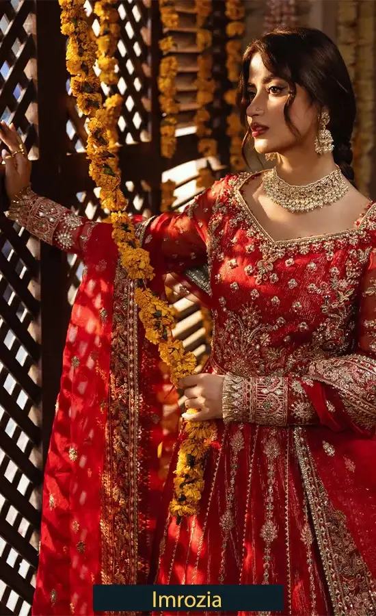 Frock with Lehenga For Wedding Guests