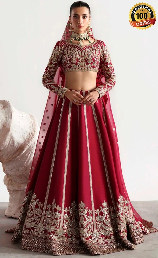 Maroon Lehenga for Wedding Guests (2) Maroon Lehenga for Wedding Guests (2)