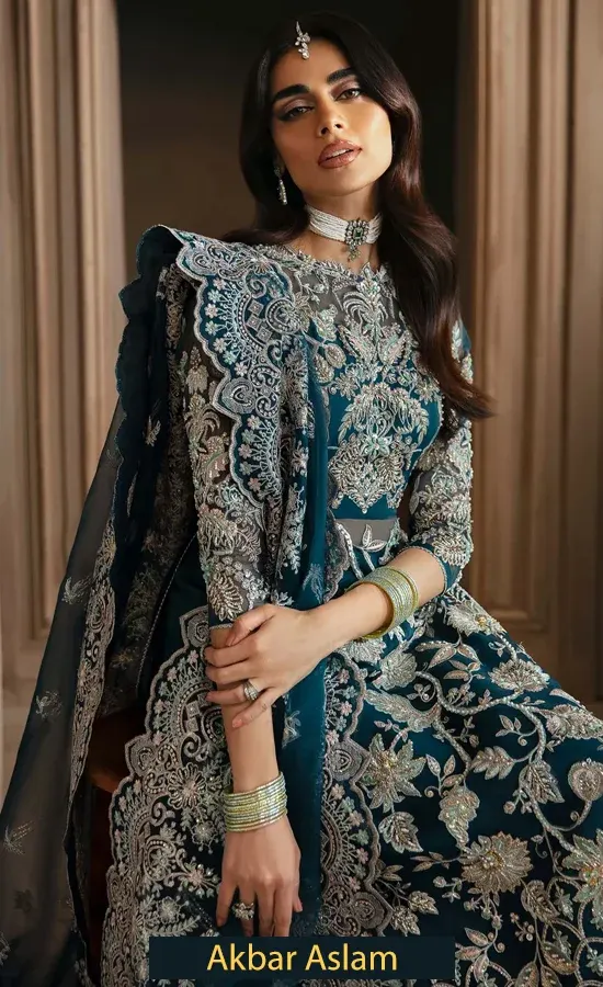 Embroidered Organza - Calista U-1553