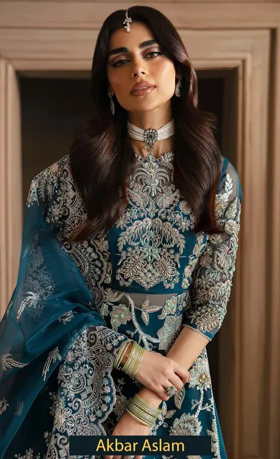 Embroidered Organza - Calista U-1553