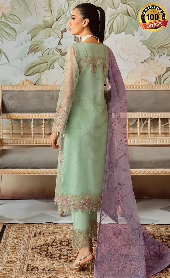 Embroidered Organza - M-1204