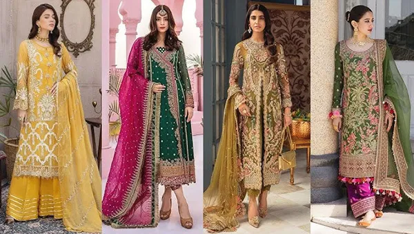 10 Best Pakistani Clothing Brands for Mehndi Dresses
