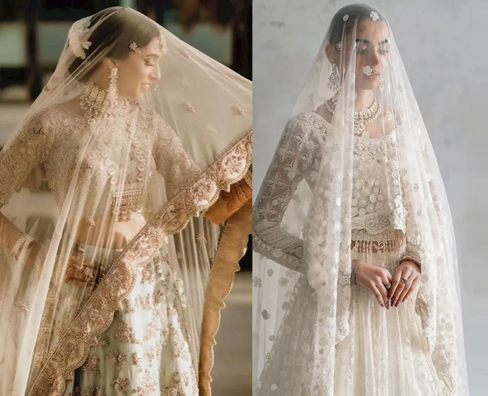 Dupatta with only laces and tassels
