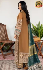 Embroidered Chiffon - I-210 Tabaan