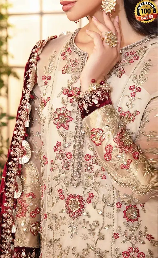 Embroidered Organza - BD-2905