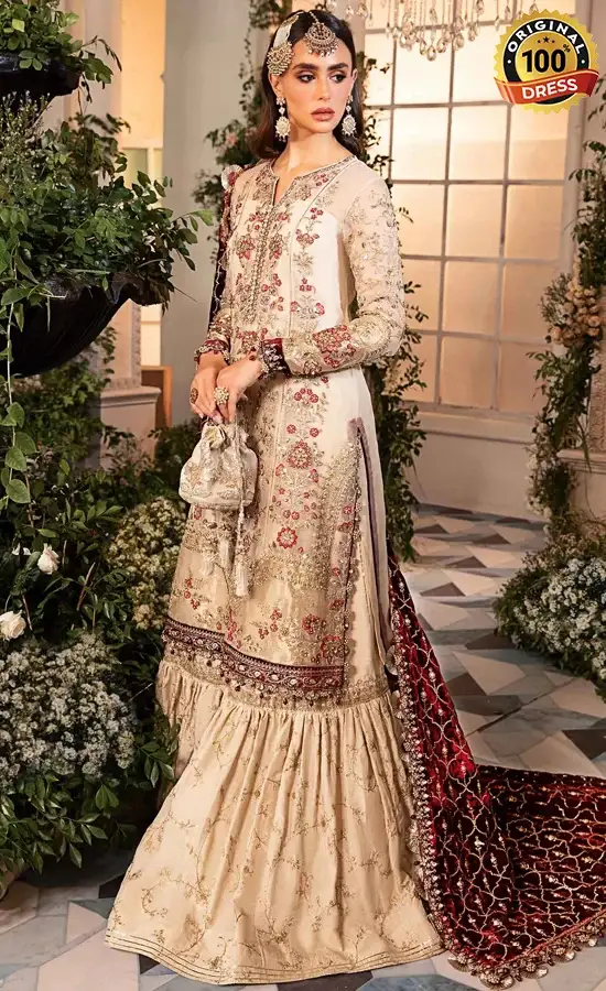 Embroidered Organza - BD-2905