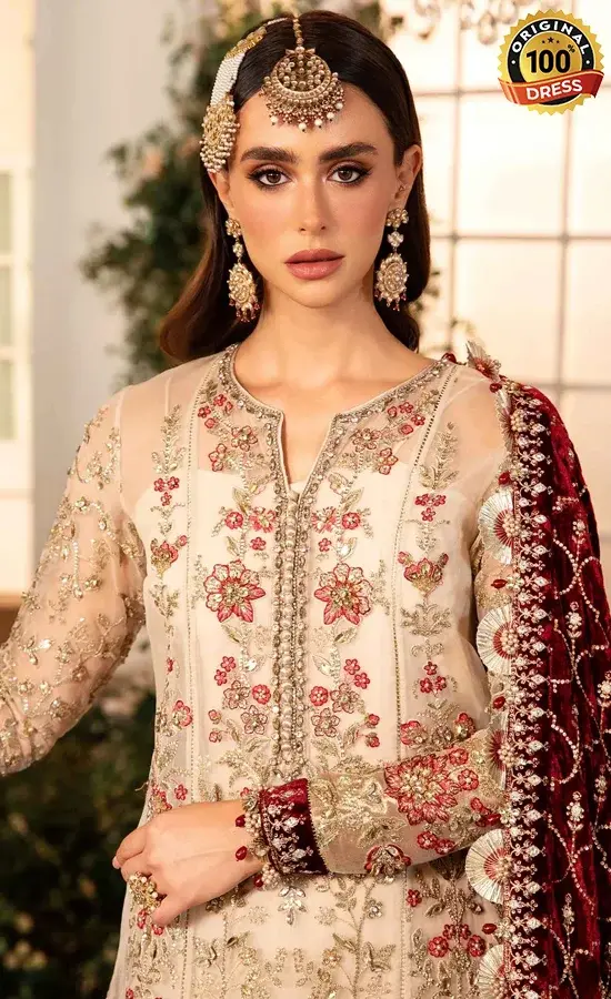 Embroidered Organza - BD-2905