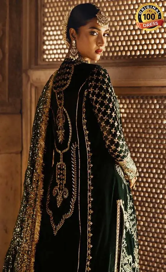 Embroidered Velvet - Dastoor Look 02