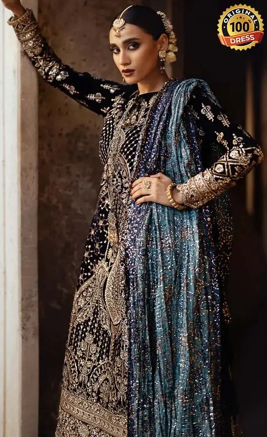 Embroidered Velvet - Dastoor Look 07