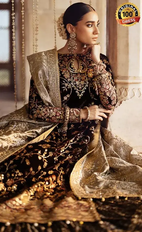 Embroidered Velvet - Dastoor Look 09