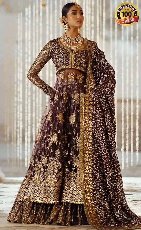 Embroidered Velvet - Dastoor - Look 10-4 Embroidered Velvet - Dastoor Look 10
