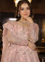 Pink Maxi Bridal Dress
