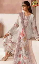 Off White Salwar Kameez​ For Wedding Guests