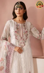 Off White Salwar Kameez​ For Wedding Guests