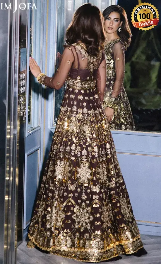 Embroidered Net - AJFF-07