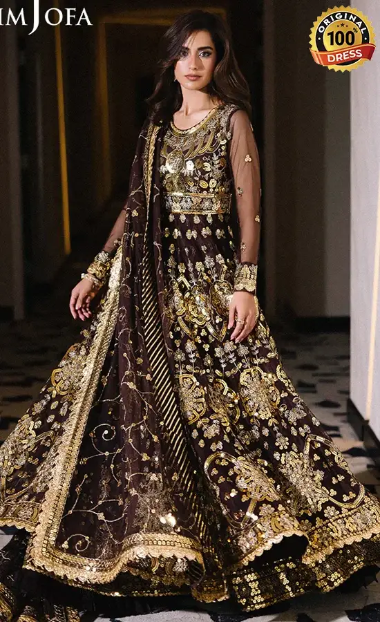 Embroidered Net - AJFF-07