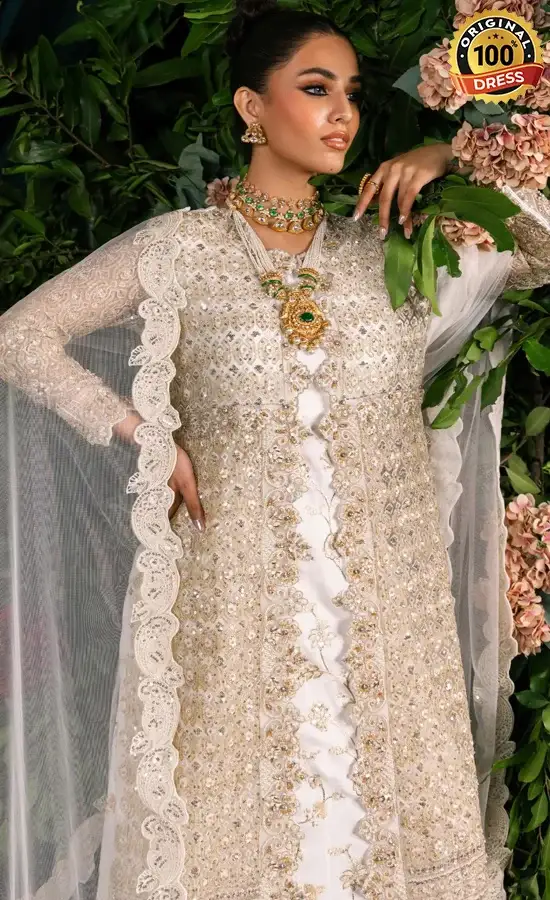 Embroidered Net - Jaleh MS40076