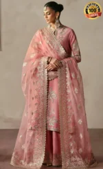 Embroidered Raw Silk - Gulrukh