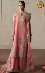 Embroidered Raw Silk - Gulrukh