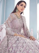 Lavender Bridal Lehenga