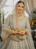 Ice Blue Nikkah Dress