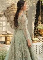 Mint Green Walima Lehenga Video
