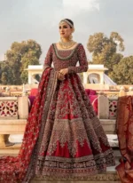 Red Nikkah Bridal Maxi