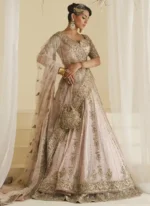 Soft Pink Nikkah Lehenga