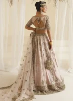 Soft Pink Nikkah Lehenga