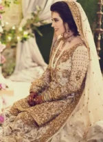 Golden Nikkah Gharara